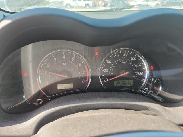 2T1BU4EE8DC953768 - 2013 TOYOTA COROLLA BASE BLACK photo 9