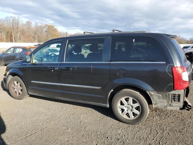 2C4RC1BG4CR215437 - 2012 CHRYSLER TOWN & COU TOURING Czarny zdjęcie 2