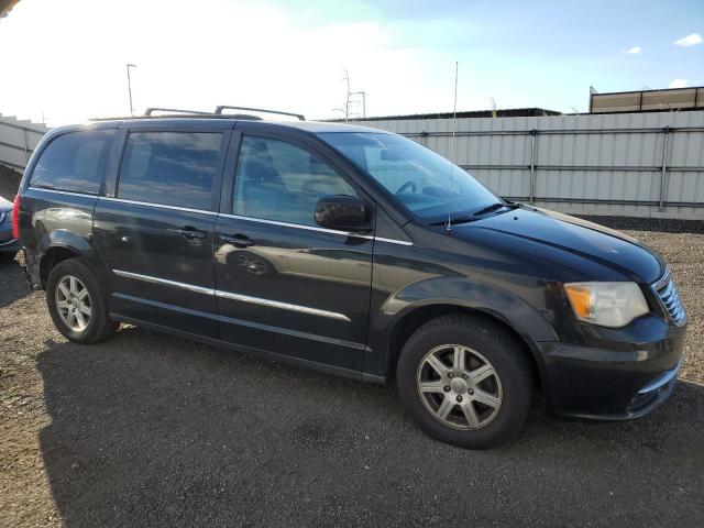 2C4RC1BG4CR215437 - 2012 CHRYSLER TOWN & COU TOURING Czarny zdjęcie 4