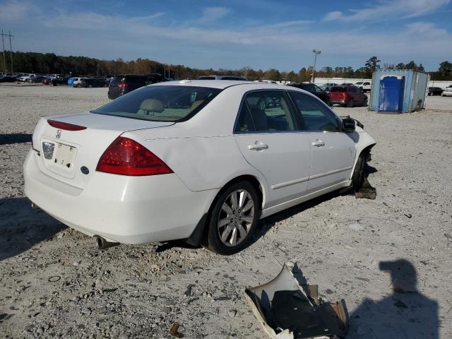1HGCM66537A077877 - 2007 HONDA ACCORD EX თეთრი ფოტო 3