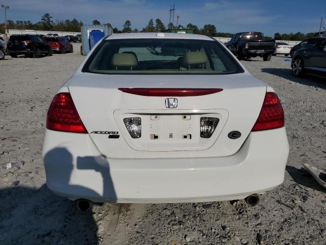 1HGCM66537A077877 - 2007 HONDA ACCORD EX თეთრი ფოტო 6