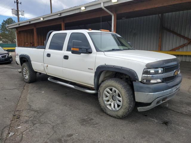 1GCHK231X1F213744 - 2001 CHEVROLET SILVERADO K2500 HEAVY DUTY WHITE photo 4