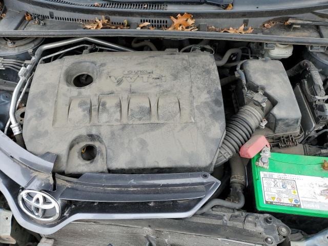 2T1BURHE0FC442728 - 2015 TOYOTA COROLLA L BLUE photo 11