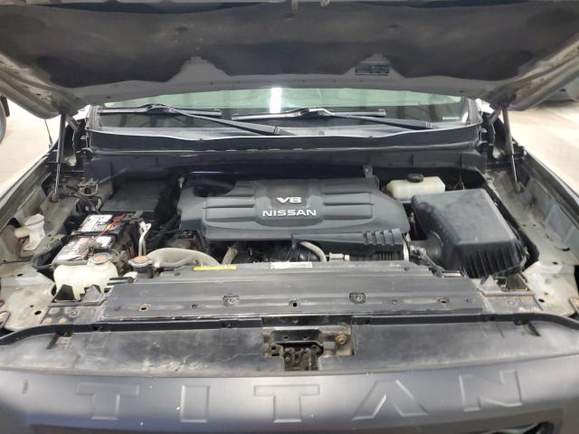 1N6AA1CJ4HN565522 - 2017 NISSAN TITAN S Srebrny zdjęcie 11
