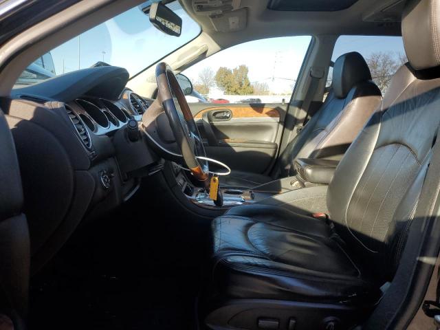 5GALRBED6AJ184545 - 2010 BUICK ENCLAVE CXL CHARCOAL photo 7