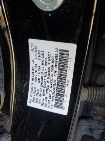 1HGCR3F80DA025550 - 2013 HONDA ACCORD EXL BLACK photo 13