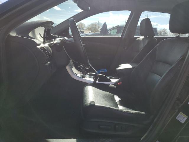 1HGCR3F80DA025550 - 2013 HONDA ACCORD EXL BLACK photo 7