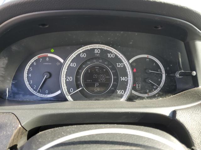 1HGCR3F80DA025550 - 2013 HONDA ACCORD EXL BLACK photo 9