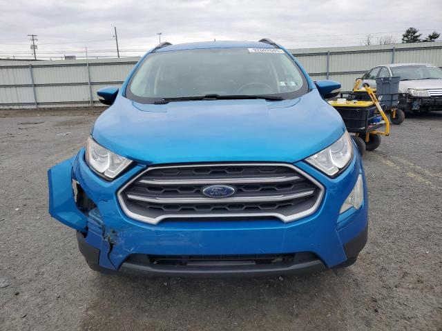 MAJ6P1UL8JC166126 - 2018 FORD ECOSPORT SE Mavi fotoğraf 5