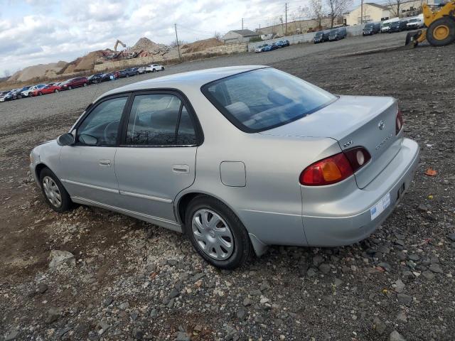2T1BR12E42C570587 - 2002 TOYOTA COROLLA CE SILVER photo 2