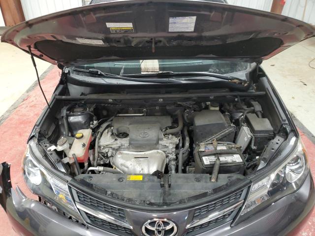 2T3RFREV7FW349255 - 2015 TOYOTA RAV4 XLE GRAY photo 12
