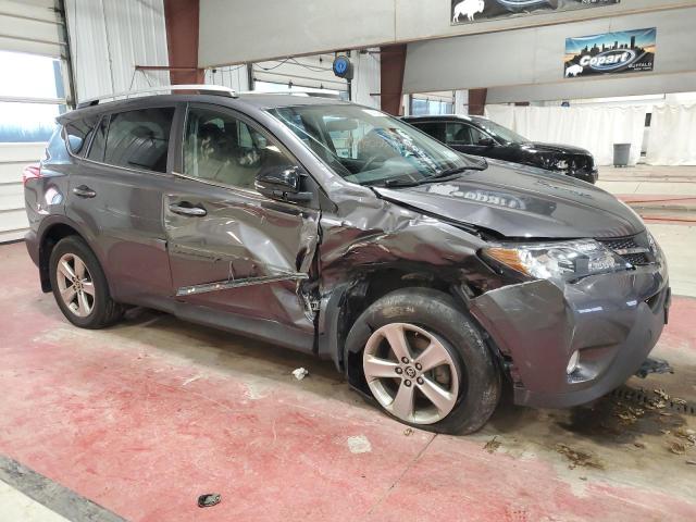 2T3RFREV7FW349255 - 2015 TOYOTA RAV4 XLE GRAY photo 4