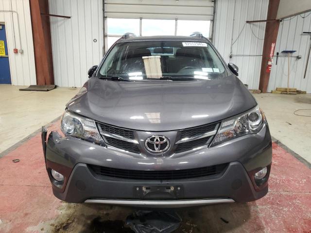 2T3RFREV7FW349255 - 2015 TOYOTA RAV4 XLE GRAY photo 5