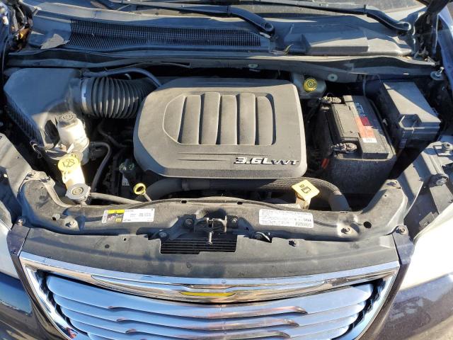 2C4RC1CG2DR597029 - 2013 CHRYSLER TOWN & COU TOURING L BLUE photo 12