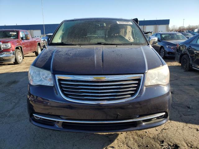 2C4RC1CG2DR597029 - 2013 CHRYSLER TOWN & COU TOURING L BLUE photo 5