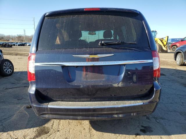 2C4RC1CG2DR597029 - 2013 CHRYSLER TOWN & COU TOURING L BLUE photo 6