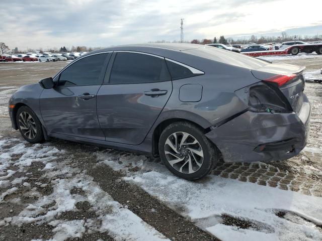 2HGFC2F66JH017764 - 2018 HONDA CIVIC LX ნაცრისფერი ფოტო 2