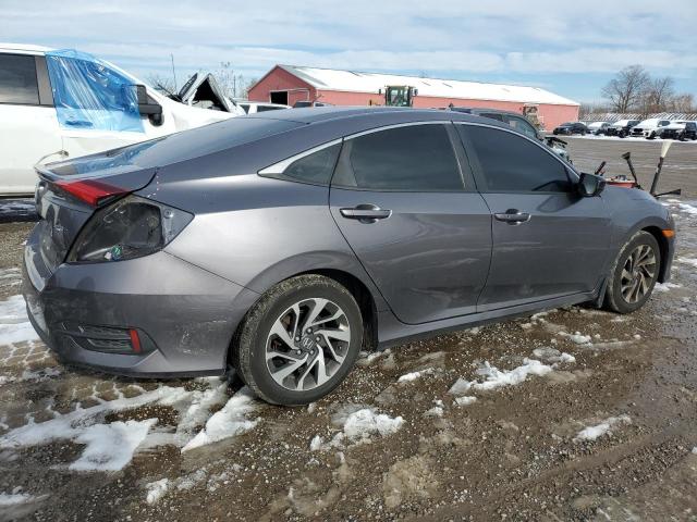 2HGFC2F66JH017764 - 2018 HONDA CIVIC LX ნაცრისფერი ფოტო 3