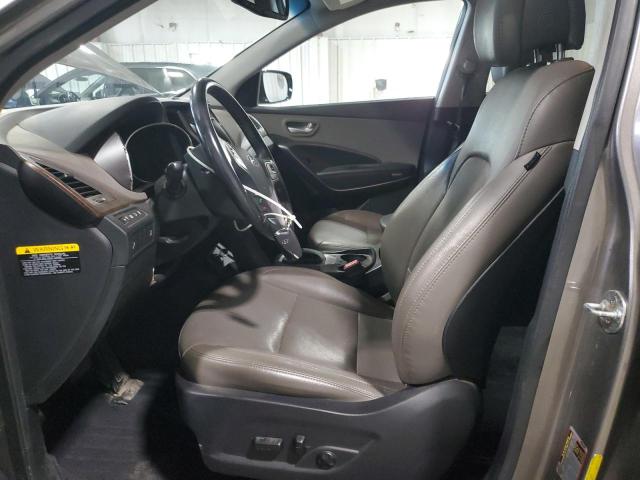 5NMZUDLB8JH078365 - 2018 HYUNDAI SANTA FE S ნაცრისფერი ფოტო 7