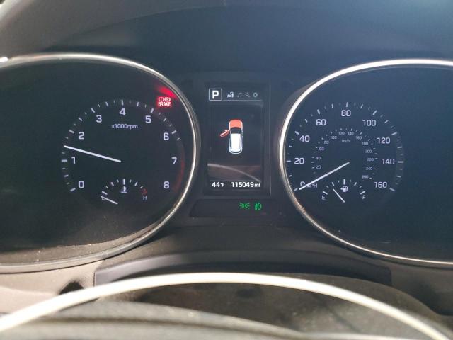 5NMZUDLB8JH078365 - 2018 HYUNDAI SANTA FE S ნაცრისფერი ფოტო 9