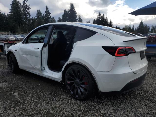 7SAYGDEF9PF816335 - 2023 TESLA MODEL Y Սպիտակ լուսանկար 2