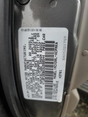 4T1BF28B63U288544 - 2003 TOYOTA AVALON XL 灰色 照片 12