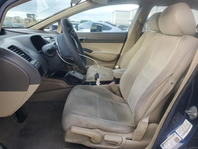 1HGFA16566L081448 - 2006 HONDA CIVIC LX BLUE photo 7