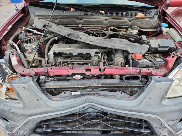 JHLRD78886C059824 - 2006 HONDA CR-V EX RED photo 12