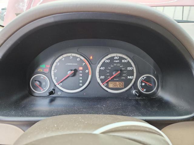 JHLRD78886C059824 - 2006 HONDA CR-V EX RED photo 9