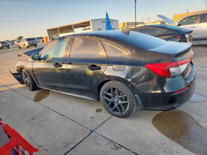 2HGFE2F54PH508974 - 2023 HONDA CIVIC SPORT Սև լուսանկար 2