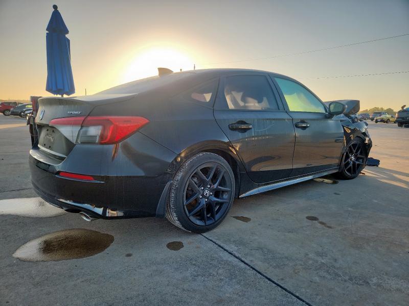 2HGFE2F54PH508974 - 2023 HONDA CIVIC SPORT Սև լուսանկար 3