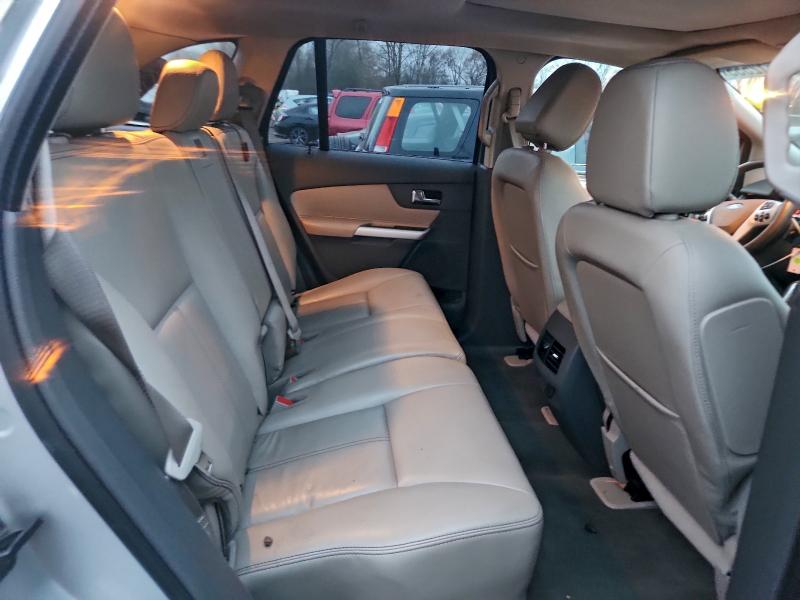 2FMDK4JC7DBB93534 - 2013 FORD EDGE SEL SILVER photo 11