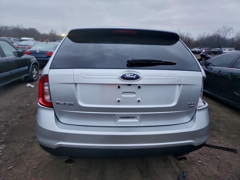 2FMDK4JC7DBB93534 - 2013 FORD EDGE SEL SILVER photo 6