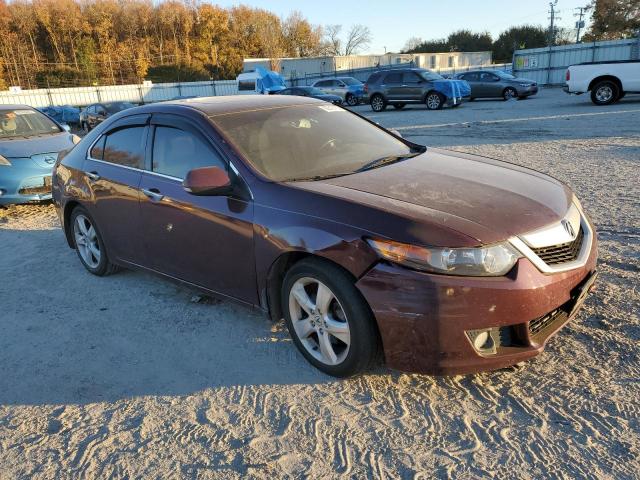 JH4CU2F67AC020981 - 2010 ACURA TSX MAROON photo 4