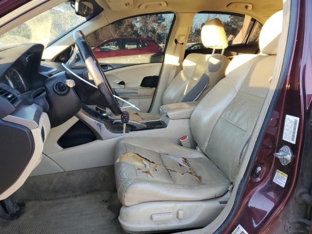 JH4CU2F67AC020981 - 2010 ACURA TSX MAROON photo 7