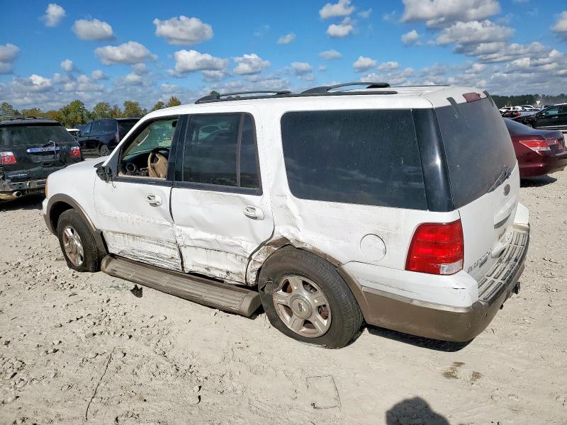 1FMPU17L43LC39297 - 2003 FORD EXPEDITION EDDIE BAUER WHITE photo 2