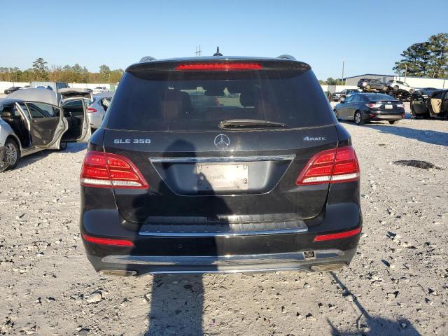 4JGDA5HB2HA872747 - 2017 MERCEDES-BENZ GLE 350 4MATIC BLACK photo 6