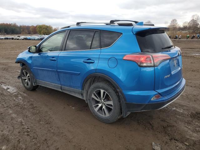 JTMRFREV0GJ097963 - 2016 TOYOTA RAV4 XLE BLUE photo 2