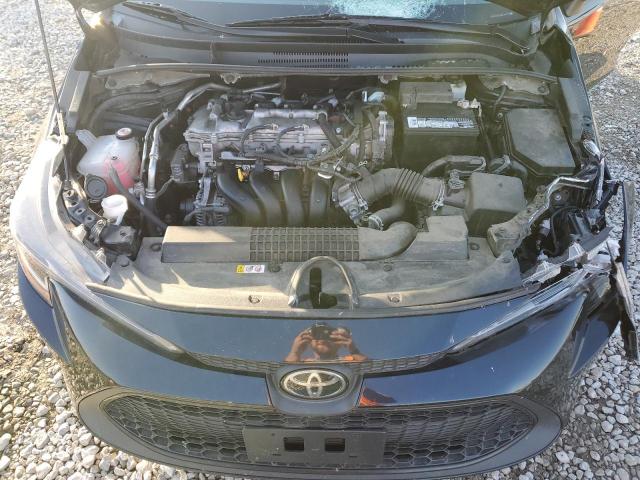5YFEPMAE6MP237171 - 2021 TOYOTA COROLLA LE BLACK photo 11