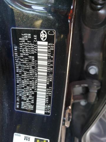 5YFEPMAE6MP237171 - 2021 TOYOTA COROLLA LE BLACK photo 12