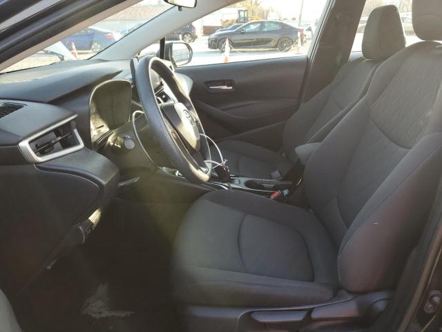 5YFEPMAE6MP237171 - 2021 TOYOTA COROLLA LE BLACK photo 7