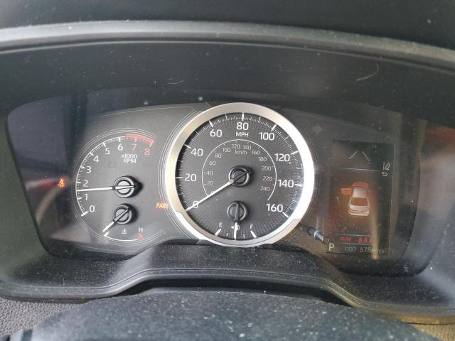 5YFEPMAE6MP237171 - 2021 TOYOTA COROLLA LE BLACK photo 9