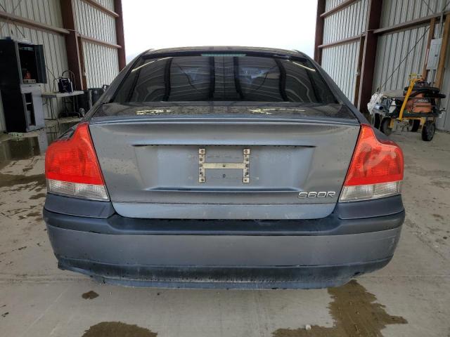 YV1RH52Y842321160 - 2004 VOLVO S60 R GRAY photo 6