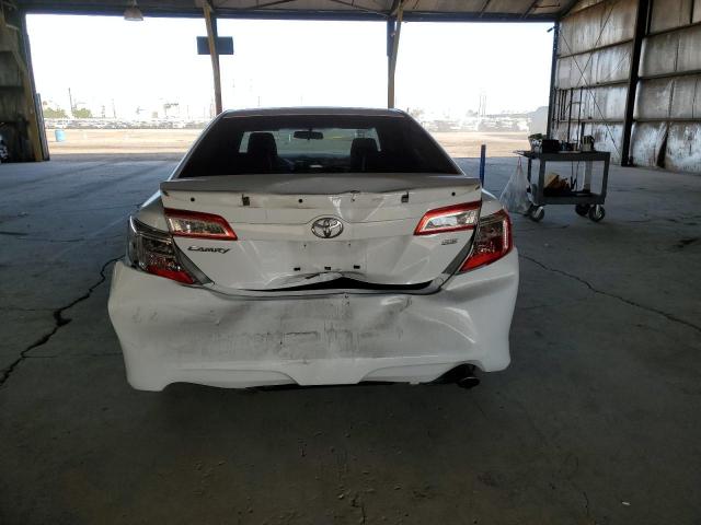 4T1BF1FK2CU179463 - 2012 TOYOTA CAMRY BASE WHITE photo 6