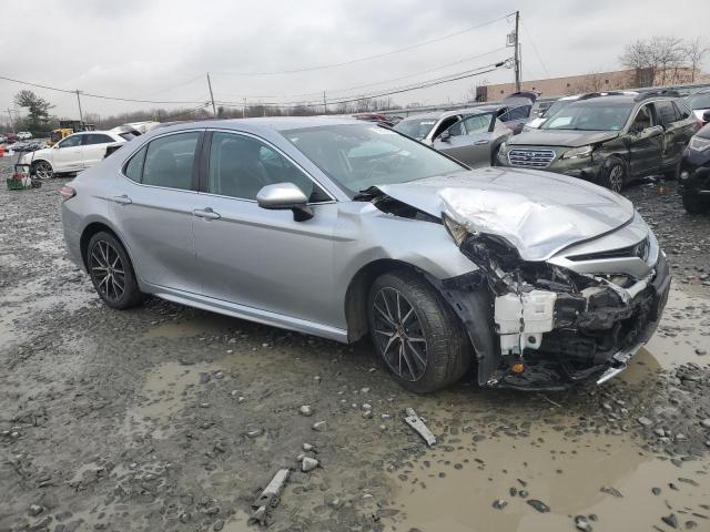 4T1B11HK6KU222891 - 2019 TOYOTA CAMRY L 银色 照片 4