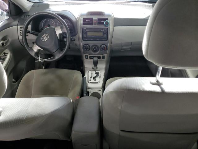 2T1BU4EE4CC875195 - 2012 TOYOTA COROLLA BASE SILVER photo 8