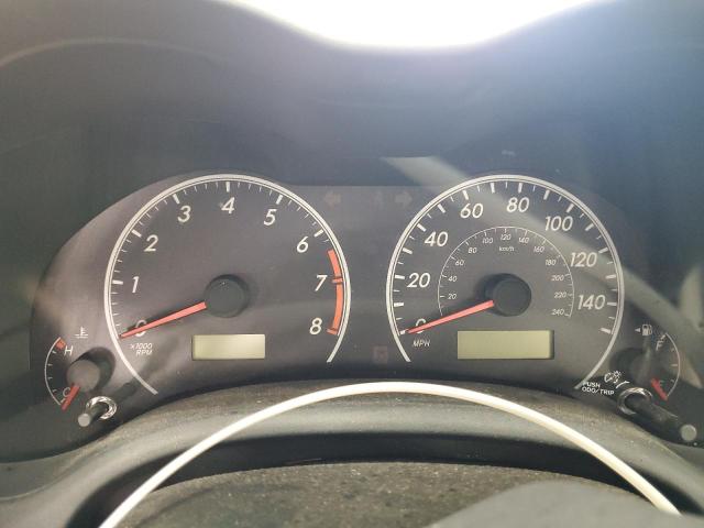 2T1BU4EE4CC875195 - 2012 TOYOTA COROLLA BASE SILVER photo 9