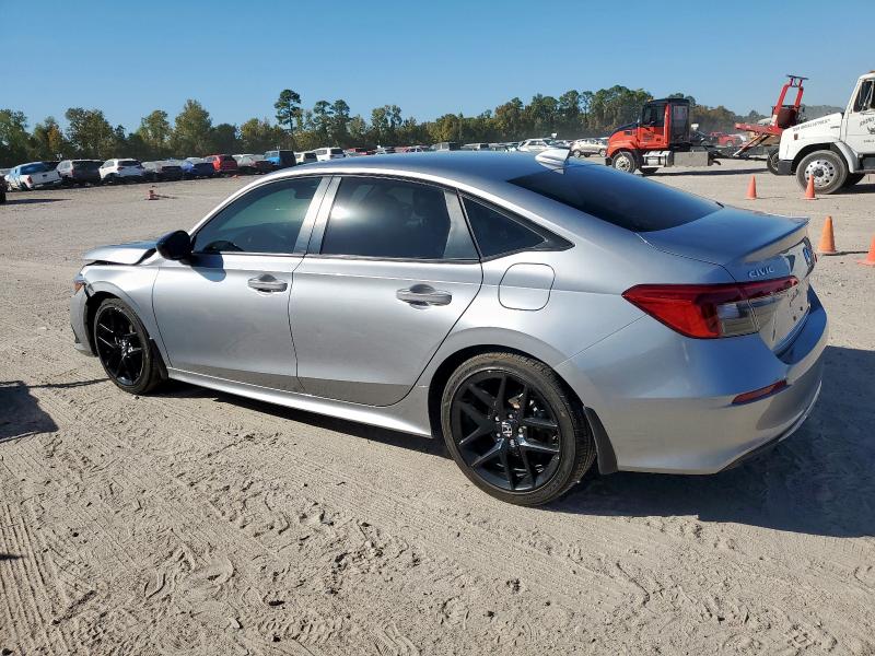 2HGFE2F50RH545930 - 2024 HONDA CIVIC SPORT SILVER photo 2