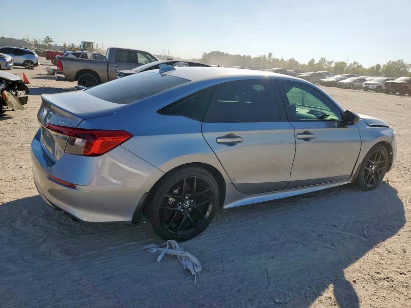 2HGFE2F50RH545930 - 2024 HONDA CIVIC SPORT SILVER photo 3