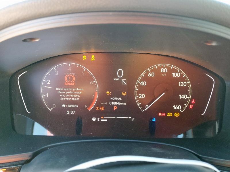 2HGFE2F50RH545930 - 2024 HONDA CIVIC SPORT SILVER photo 9